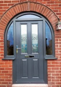 Arched Composite Doors Installed By ArcOframe